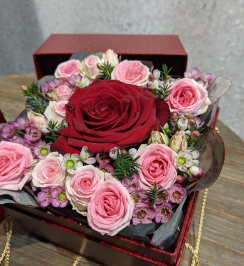 Flowerbox Valentinstag